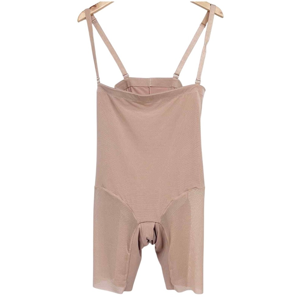 Honeylove SuperPower Short Shapewear Sand Beige High Waist Tummy Control 2X